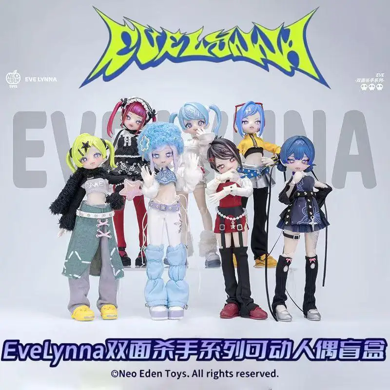 New authentic Eve Lynna double-sided killer series action figure MJD blind box trendy toy doll figurine ornament gift
New authentic Eve Lynna double-sided killer series action figure MJD blind box trendy toy doll figurine ornament gift