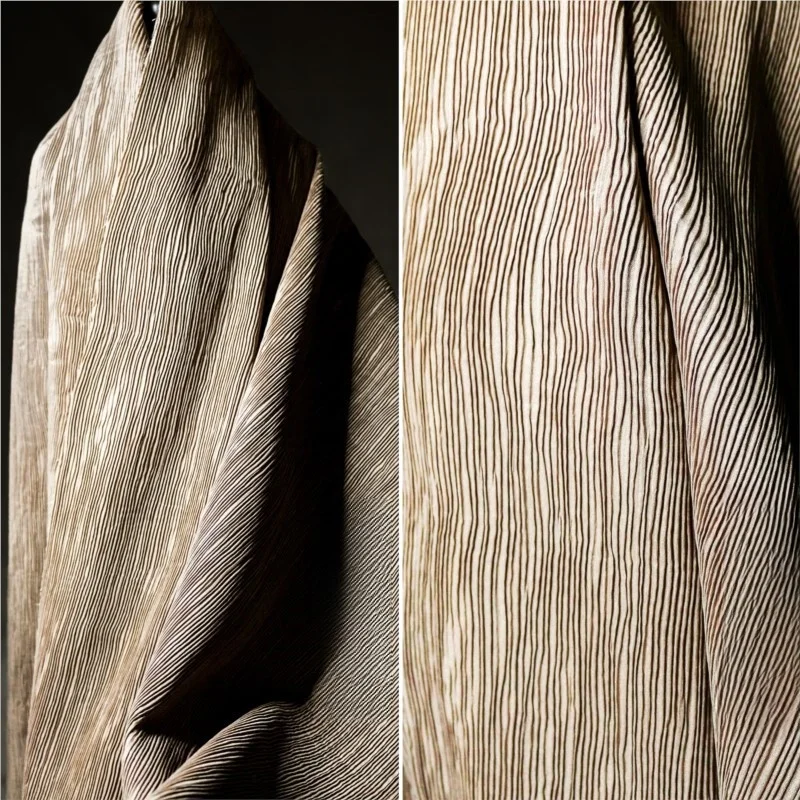 The paper pleated is crisp and the composite pleated fabric is a art designer fabric
The paper pleated is crisp and the composite pleated fabric is a art designer fabric