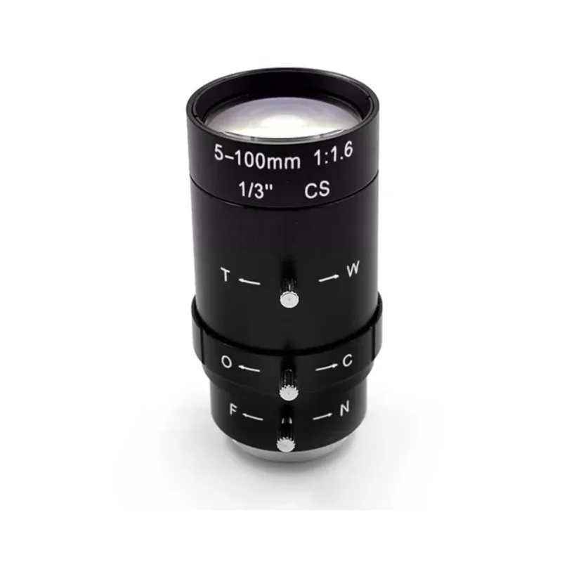 5-100mm zoom lens 1/3 inch CS surveillance lens HD low distortion machine vision 20x zoom
5-100mm zoom lens 1/3 inch CS surveillance lens HD low distortion machine vision 20x zoom