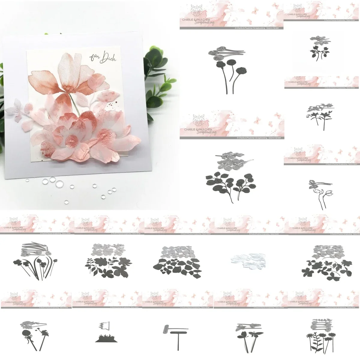 Spring Flower Leaf Metal Cutting Dies DIY Scrapbook Handcraft Paper Gift Card Album Craft Template Supplie Decoration
Spring Flower Leaf Metal Cutting Dies DIY Scrapbook Handcraft Paper Gift Card Album Craft Template Supplie Decoration