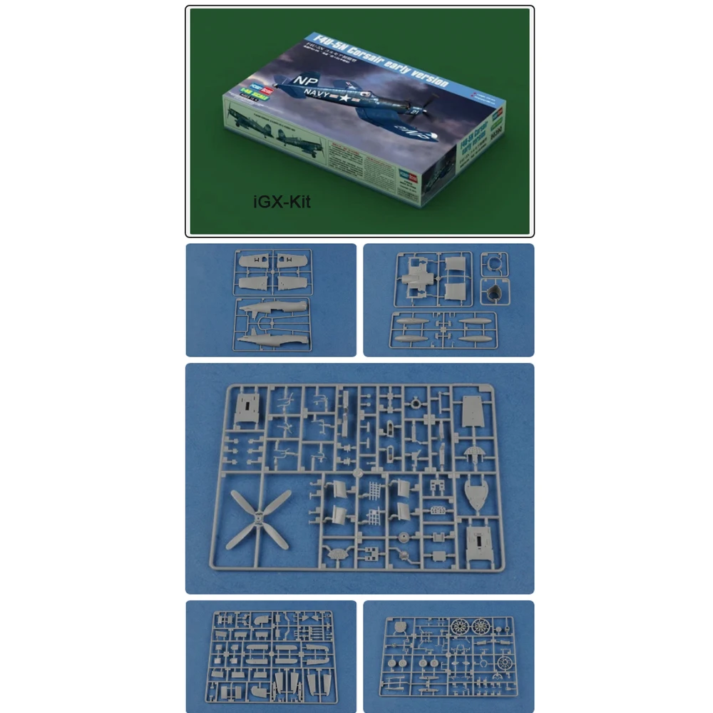 HobbyBoss 80390 1/48 Scale US F4U F4U-5N Corsair Early Airplane Plane Hobby Plastic Assembly Model Building Kit
HobbyBoss 80390 1/48 Scale US F4U F4U-5N Corsair Early Airplane Plane Hobby Plastic Assembly Model Building Kit