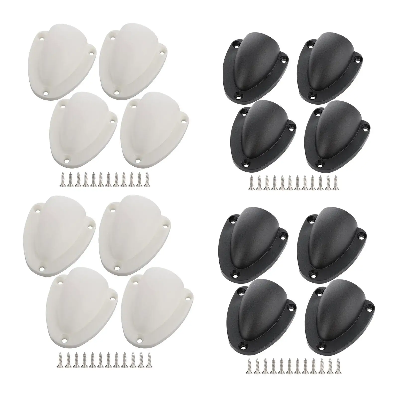 4Pcs Marine Wire Cable Vent Covers Accessory High Performance Parts Premium Practical Replacement Clamshell Vent Covers
4Pcs Marine Wire Cable Vent Covers Accessory High Performance Parts Premium Practical Replacement Clamshell Vent Covers