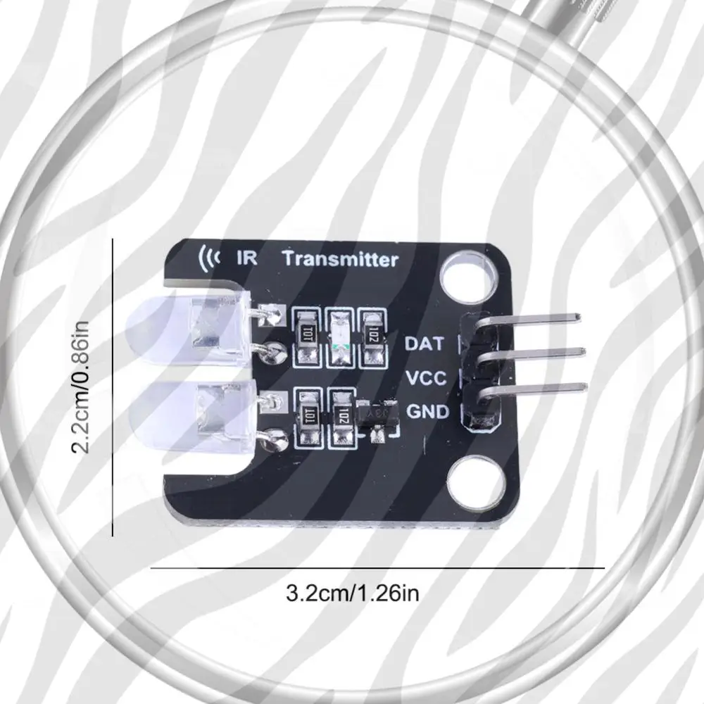 IR Infrared Transmitter Module Electronic Building Block Ir Transmitter Sensor Module for Arduino Compatible
IR Infrared Transmitter Module Electronic Building Block Ir Transmitter Sensor Module for Arduino Compatible