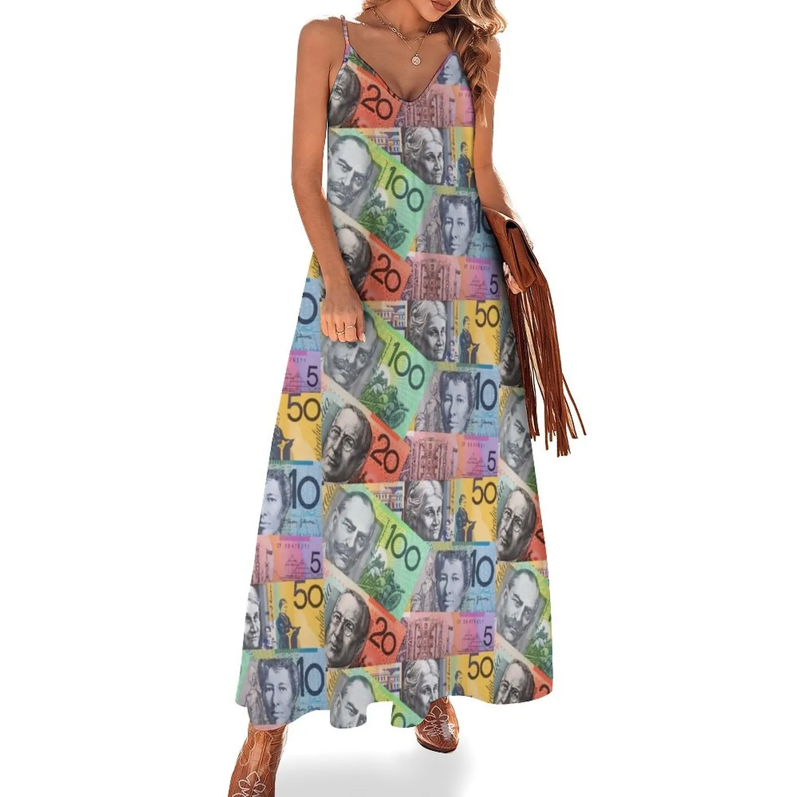 Australian Dollars Sleeveless Long Dress Dresses for wedding party summer dress women 2025 Dress
Australian Dollars Sleeveless Long Dress Dresses for wedding party summer dress women 2025 Dress