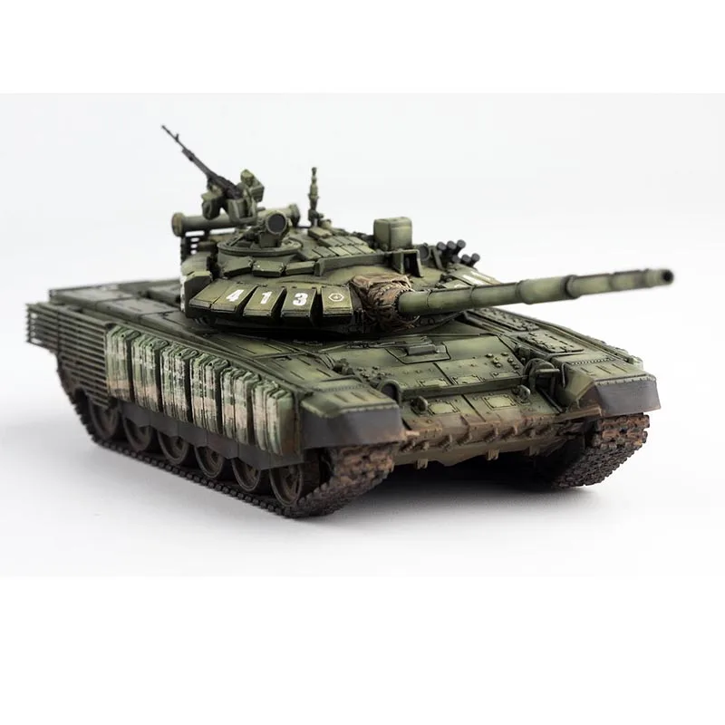 Масштаб 1/72, русский основный боевой танк T72B3M No 413, имитация модели из ПВХ, дисплей, Коллекционная игрушка, подарок, сувенирное украшение
Масштаб 1/72, русский основный боевой танк T72B3M No 413, имитация модели из ПВХ, дисплей, Коллекционная игрушка, подарок, сувенирное украшение