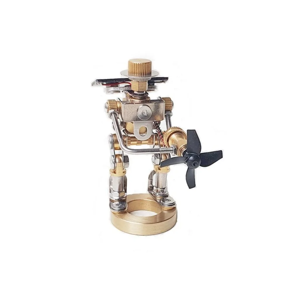 Car Mounted Solar-powered Ornament Robot Windmill Model Creative Gift Stainless Steel Brass Solar Windmill Ornament
Car Mounted Solar-powered Ornament Robot Windmill Model Creative Gift Stainless Steel Brass Solar Windmill Ornament