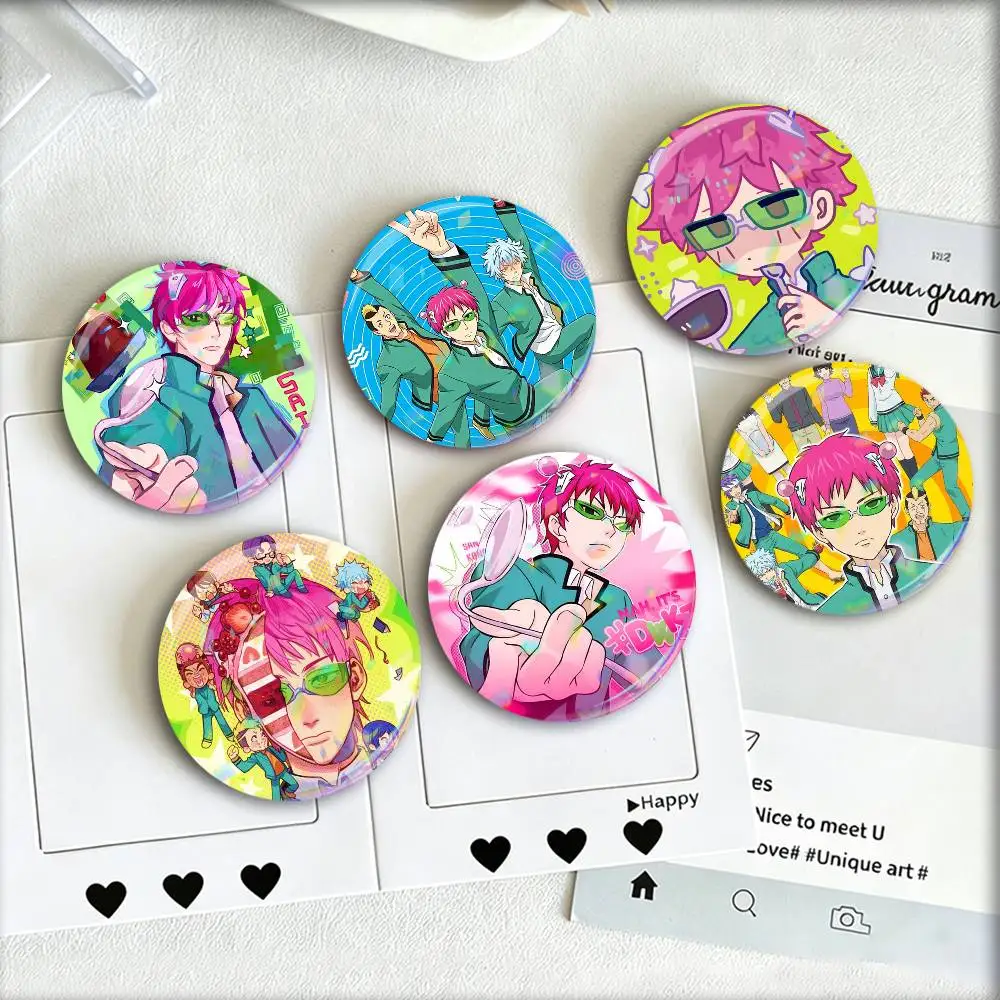 Disastrous Life S-Saiki K Kusuo Saiki Badge 25 32 44 58 75 mm Round Fans Collect Friends Gifts Brooch Souvenir
Disastrous Life S-Saiki K Kusuo Saiki Badge 25 32 44 58 75 mm Round Fans Collect Friends Gifts Brooch Souvenir