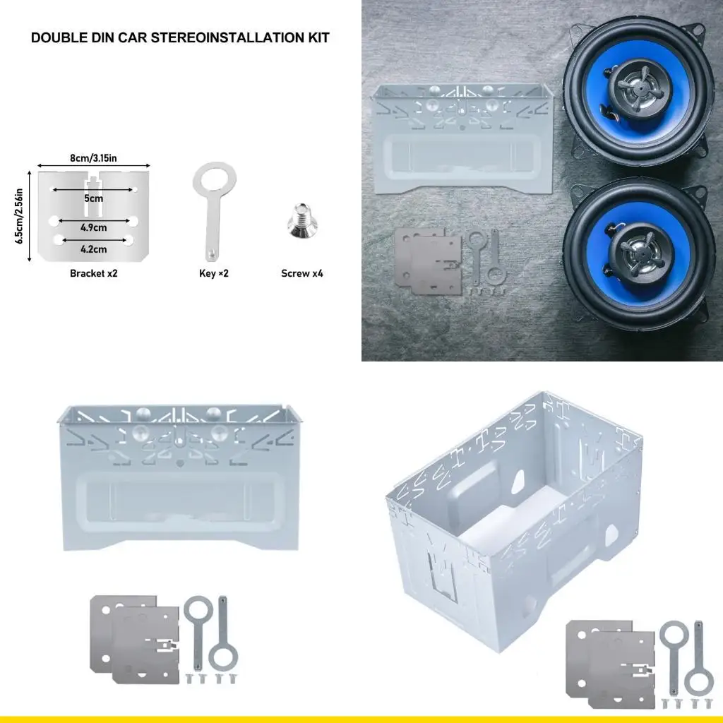 SZCH Tool Installation 2 Din Stereo Metal Frame Mounting Bracket for B5 MK4
SZCH Tool Installation 2 Din Stereo Metal Frame Mounting Bracket for B5 MK4