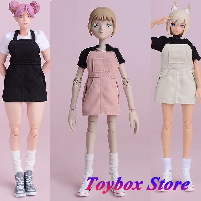 1/12 Mobile Suit Girl Cute Suspender Hanging Neck Short Skirt Pocket Design Dress Clothes For 6" Romankey Female Figure Body
1/12 Mobile Suit Girl Cute Suspender Hanging Neck Short Skirt Pocket Design Dress Clothes For 6" Romankey Female Figure Body