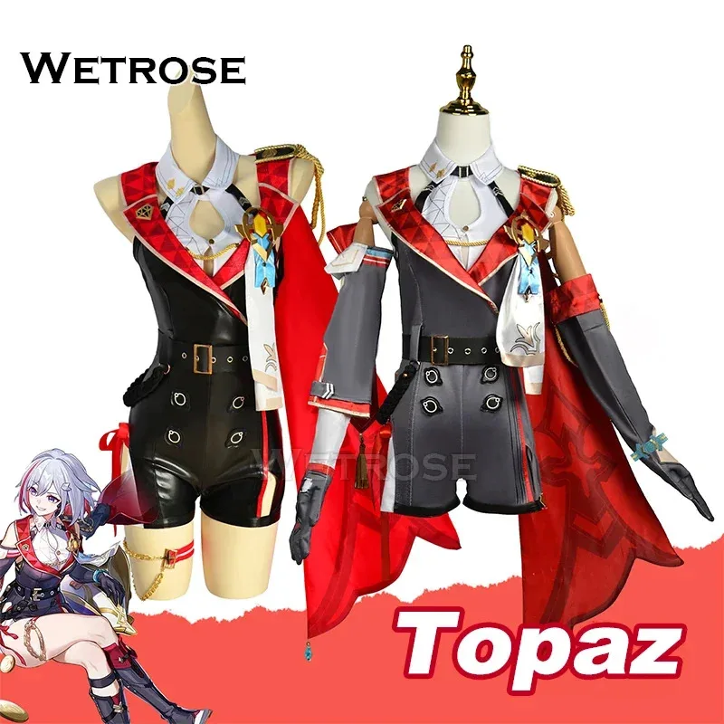 【Wetrose】In Stock Topaz SSR Cosplay Costume Boots Wig Honkai Star Rail Set Halloween Numby Topaz and Accountant Leather Body Sui
【Wetrose】In Stock Topaz SSR Cosplay Costume Boots Wig Honkai Star Rail Set Halloween Numby Topaz and Accountant Leather Body Sui