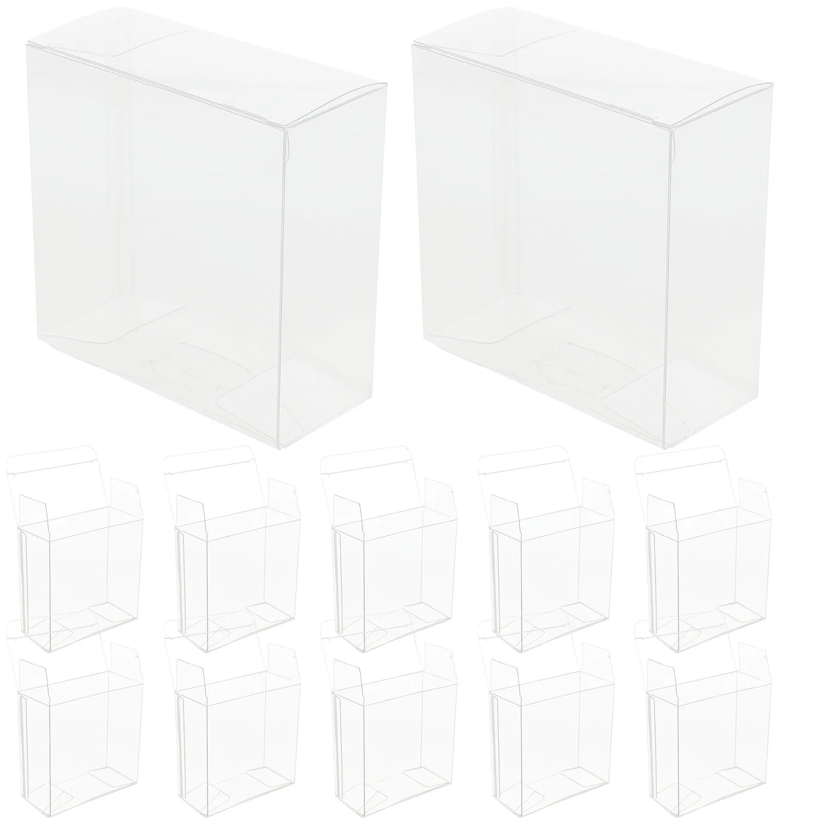 12pcs Rectangular Gift Boxes Clear Transparent 3x10x13cm Wedding Party Favors Candy Treat Packaging Bulk Empty
12pcs Rectangular Gift Boxes Clear Transparent 3x10x13cm Wedding Party Favors Candy Treat Packaging Bulk Empty