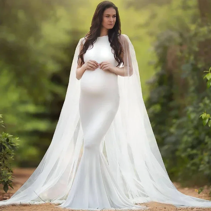 Long Maternity Photography Props Pregnancy Slim Dress Maternity Dresses For Photo Shoot Pregnant Dress Mesh Cape Maxi Gown
Long Maternity Photography Props Pregnancy Slim Dress Maternity Dresses For Photo Shoot Pregnant Dress Mesh Cape Maxi Gown