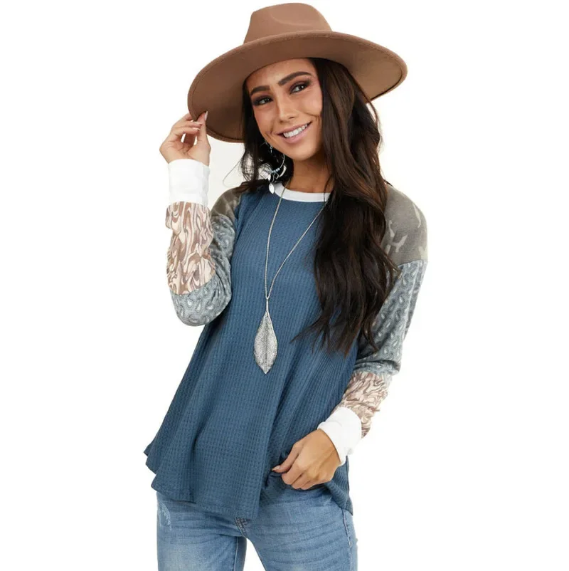 Women Long Sleeve O Neck Plus Size Loose Tops Vintage Print Casual T Shirts Spring Autumn New Red Blue Street Tees Homewear 2024
Women Long Sleeve O Neck Plus Size Loose Tops Vintage Print Casual T Shirts Spring Autumn New Red Blue Street Tees Homewear 2024