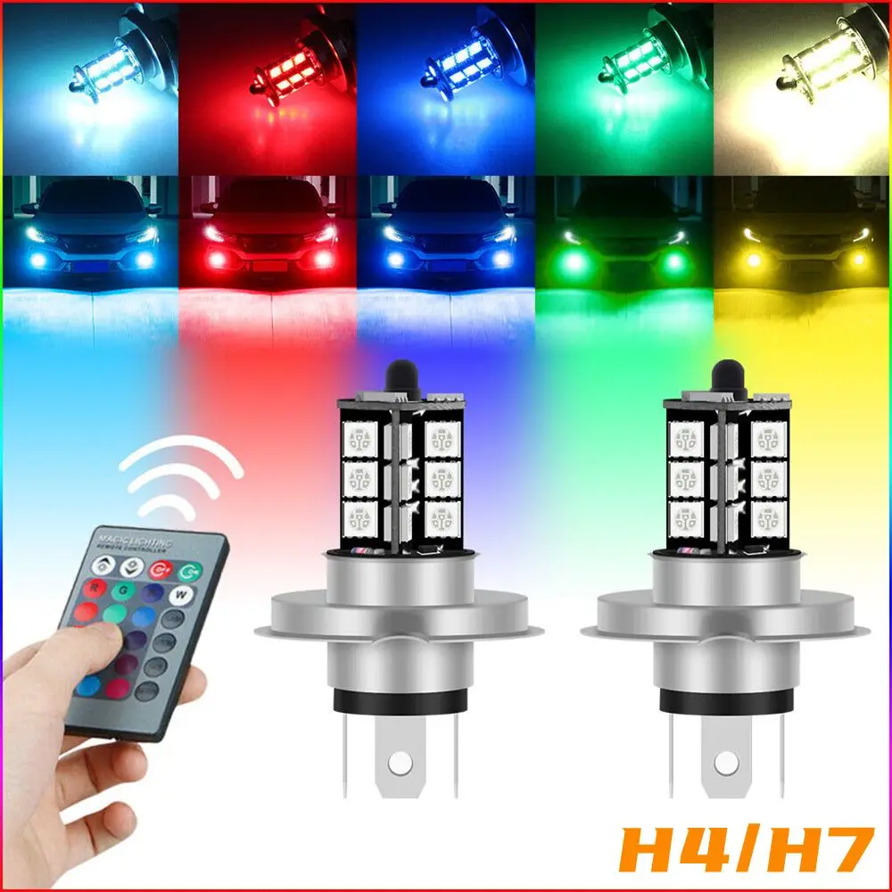 Многоцветная фара дальнего света RGB 5050 27SMD, светодиодная автомобильная противотуманная фара с дистанционным управлением MO, авто лампа
Многоцветная фара дальнего света RGB 5050 27SMD, светодиодная автомобильная противотуманная фара с дистанционным управлением MO, авто лампа