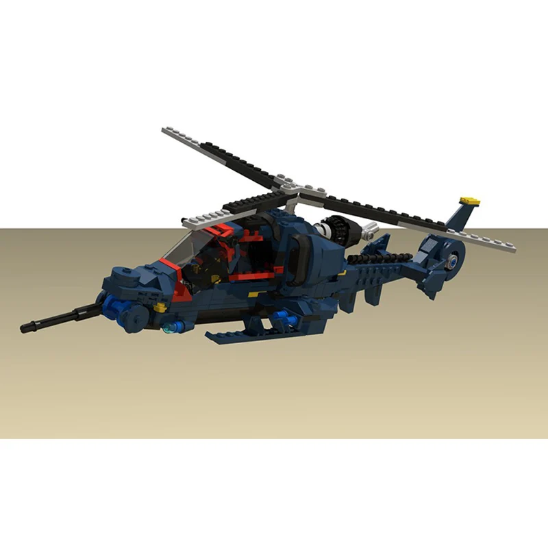 Helicopter Model MOC Building Bricks War Equipment Modular Technology Gifts Holiday Assemble Children Toys Suit
Helicopter Model MOC Building Bricks War Equipment Modular Technology Gifts Holiday Assemble Children Toys Suit