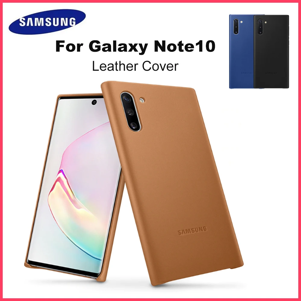 Samsung Original Galaxy Note10 Leather Cover for Note10 Leather Protective Cover (EF-VN970)
Samsung Original Galaxy Note10 Leather Cover for Note10 Leather Protective Cover (EF-VN970)