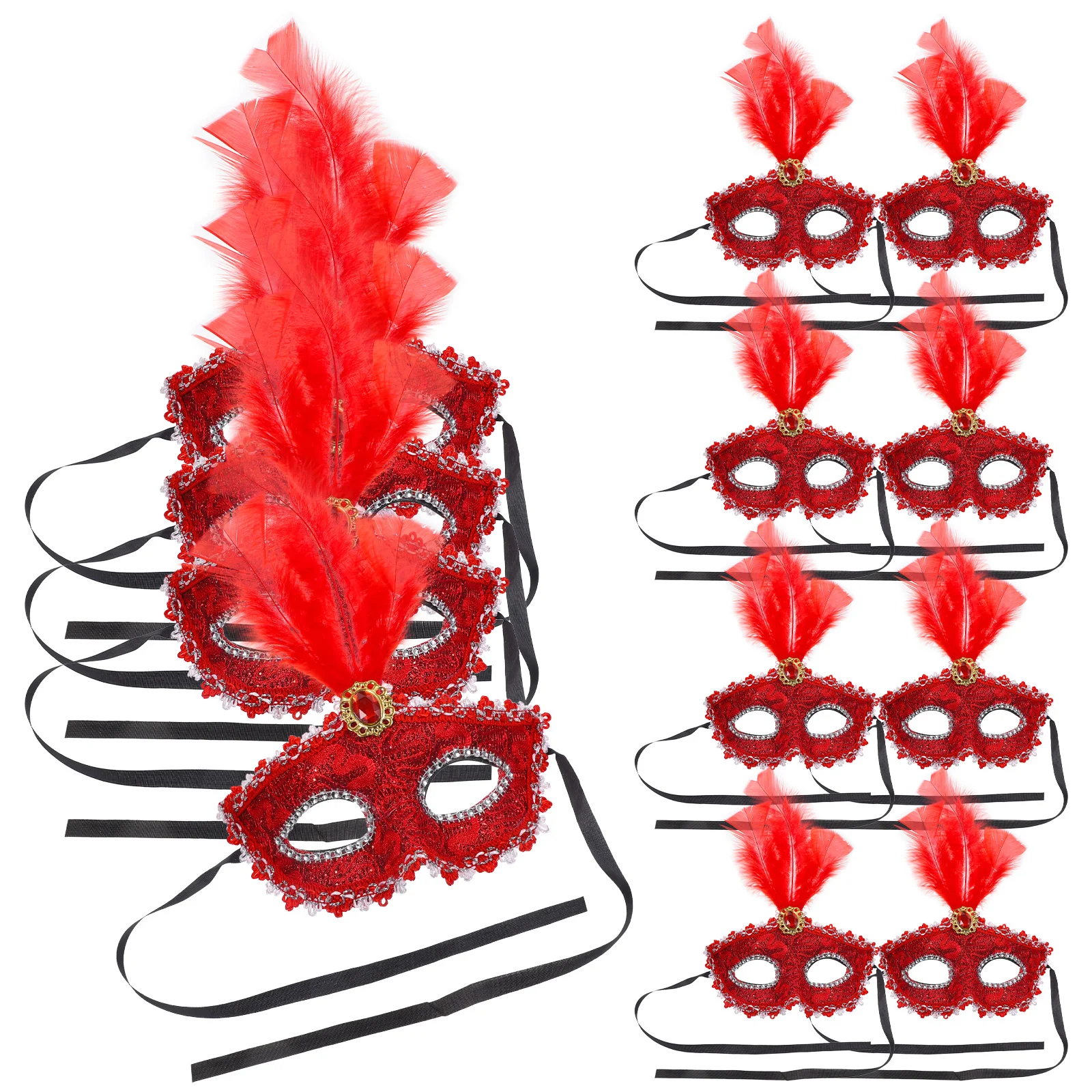 12 Pcs Masks Halloween Masquerade Plastic Costume Accessories Women Cosplay Party Mask Pieces Cosplay Props
12 Pcs Masks Halloween Masquerade Plastic Costume Accessories Women Cosplay Party Mask Pieces Cosplay Props