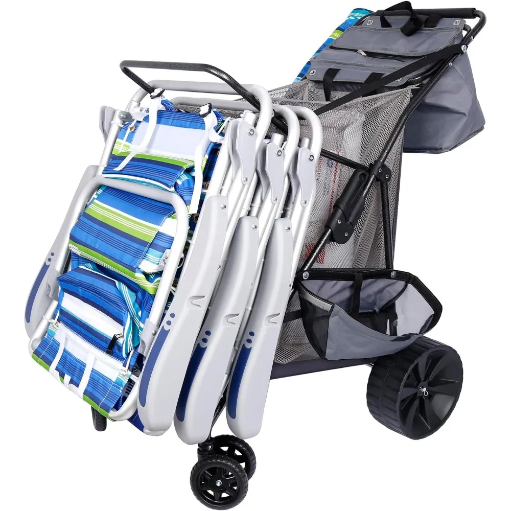 Ultimate Buggy Beach Cart with Big Wheels for Sand, Wide Wheel Wagon with Insulated Cooler Bag, Body Board and Umbrella Holder,
Ultimate Buggy Beach Cart with Big Wheels for Sand, Wide Wheel Wagon with Insulated Cooler Bag, Body Board and Umbrella Holder,