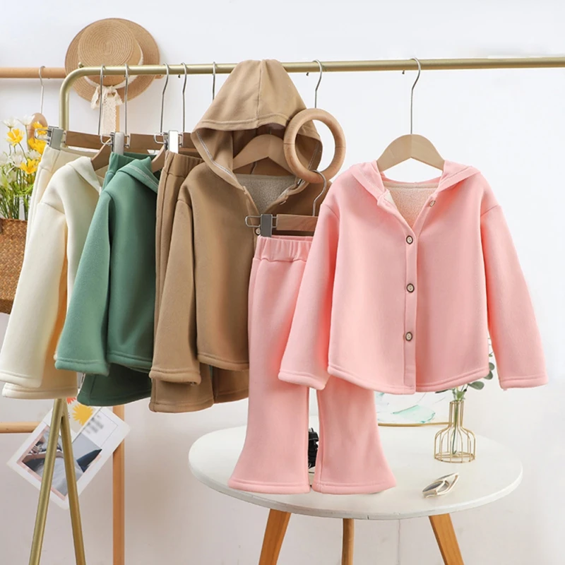 Winter Children Hooded Tracksuits Suits 3-10Y Toddler Boys Girls Clothing Suit Solid Color Plush Sweater and Sports Pants Set
Winter Children Hooded Tracksuits Suits 3-10Y Toddler Boys Girls Clothing Suit Solid Color Plush Sweater and Sports Pants Set