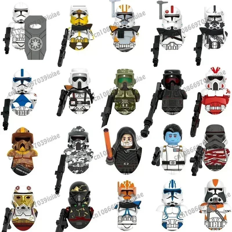 Hot Toys STAR WARS Clone Troopers Imperial Stormtrooper 501st Regiment Mini Robot Figure Toy Bricks Assembling Doll Present
Hot Toys STAR WARS Clone Troopers Imperial Stormtrooper 501st Regiment Mini Robot Figure Toy Bricks Assembling Doll Present