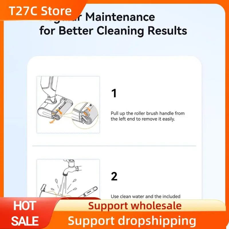 T27C 4PCS Microfiber Brush Roller Replace For Narwal S20 Pro Vacuum Cleaner Spare Parts Efficient Household Cleaning Parts
T27C 4PCS Microfiber Brush Roller Replace For Narwal S20 Pro Vacuum Cleaner Spare Parts Efficient Household Cleaning Parts