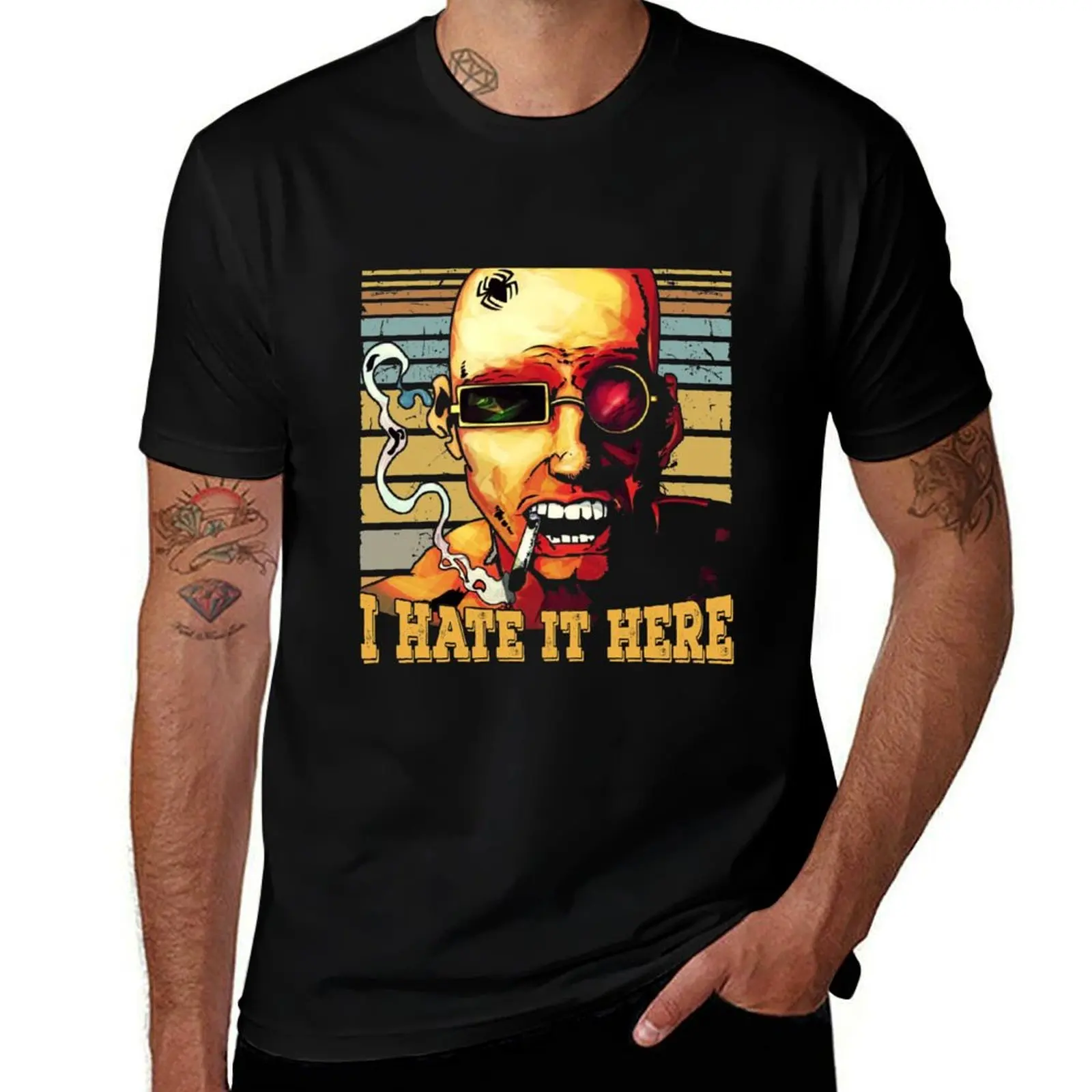 Transmetropolitan Smoker I Hate It Here T-Shirt anime t shirts for man t shirt personalised T-shirt
Transmetropolitan Smoker I Hate It Here T-Shirt anime t shirts for man t shirt personalised T-shirt