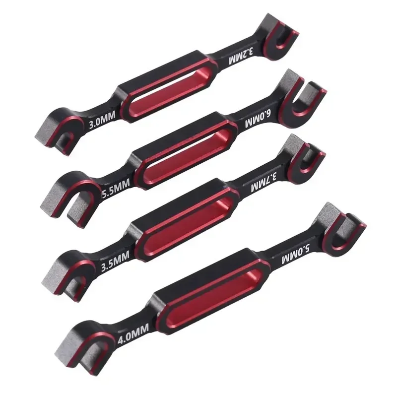 4Pcs Wrench 3/3.2/3.5/3.7/4/5/5.5/6Mm Turnbuckle Nut Ball End Joint Remover Universal Tool For RC Car Drone Boat
4Pcs Wrench 3/3.2/3.5/3.7/4/5/5.5/6Mm Turnbuckle Nut Ball End Joint Remover Universal Tool For RC Car Drone Boat