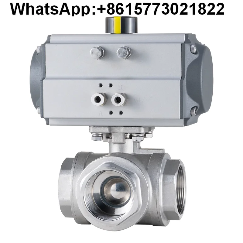 S-outh valve Q6145F 16P AT pneumatic stainless steel 304316 wire port internal thread tee L type T ball valve
S-outh valve Q6145F 16P AT pneumatic stainless steel 304316 wire port internal thread tee L type T ball valve