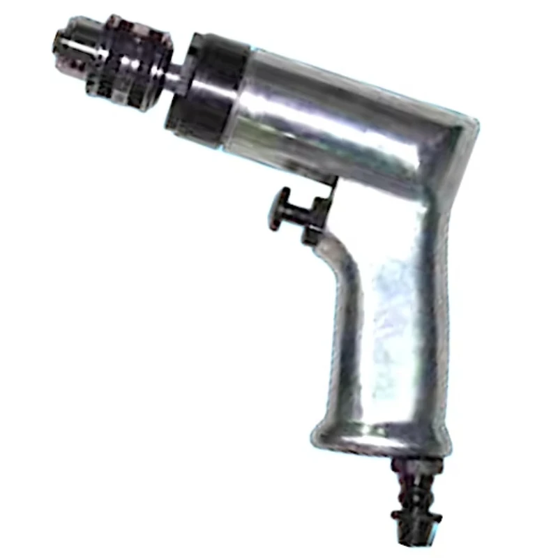 Pneumatic Dual Speed 1,700 Rpm / 4,000 Rpm Pistol Drill 6mm Drive | 0.35 hp Motor | 0.79 kg | Fitted with Keyed Chuck
Pneumatic Dual Speed 1,700 Rpm / 4,000 Rpm Pistol Drill 6mm Drive | 0.35 hp Motor | 0.79 kg | Fitted with Keyed Chuck