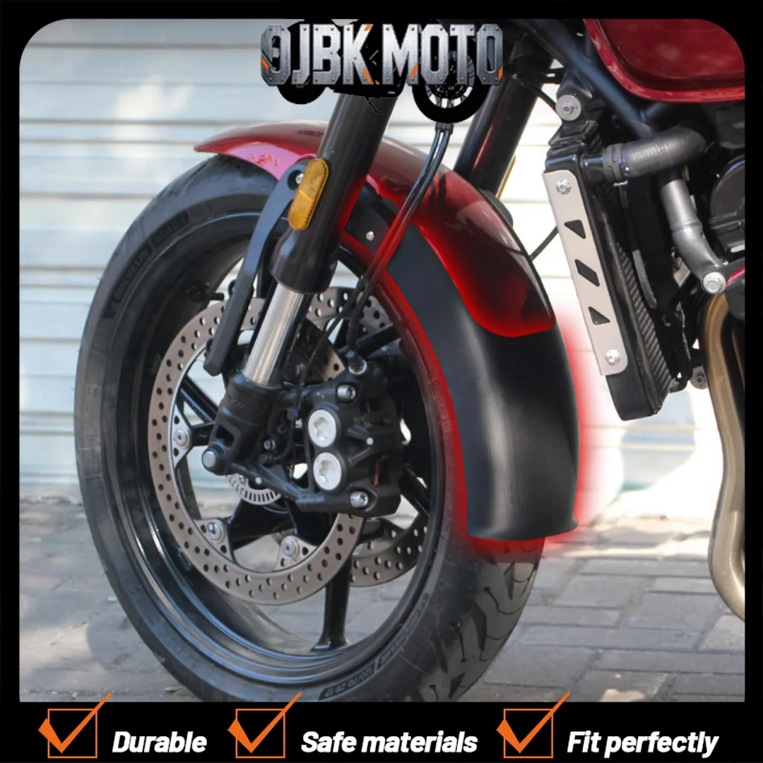 【Perfect fit】For ZXMOTO 500F, modified with extended and widened front fender motorcycle parts.
【Perfect fit】For ZXMOTO 500F, modified with extended and widened front fender motorcycle parts.
