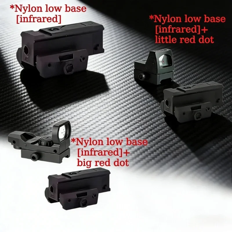 Nylon Tactical Infrared Red Dot Laser, Line-mounted Design, 20mm Extendable Rail Mount for Outdoor CS Game
Nylon Tactical Infrared Red Dot Laser, Line-mounted Design, 20mm Extendable Rail Mount for Outdoor CS Game