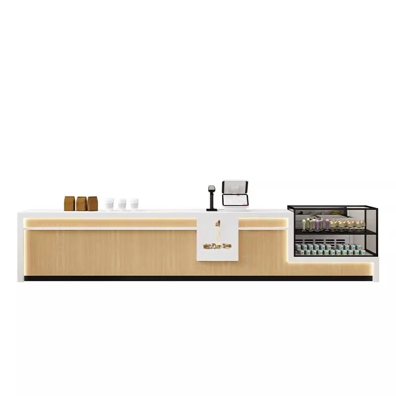 Milk tea shop bar checkout page coffee cake baking shop counter integrated catering reception desk
Milk tea shop bar checkout page coffee cake baking shop counter integrated catering reception desk