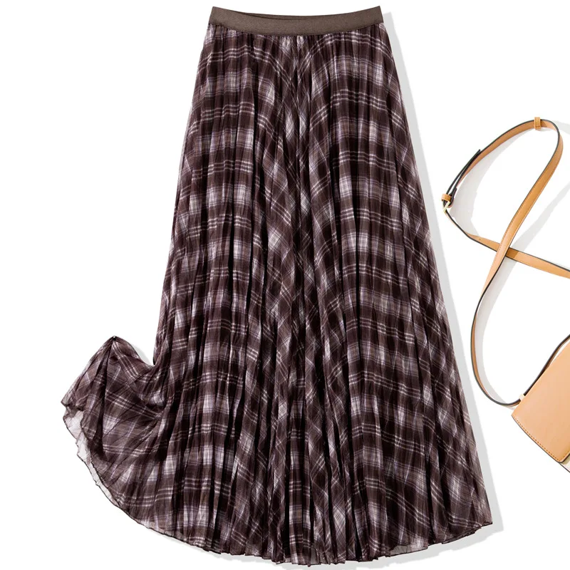 Fashion Elastic Waist Skirt Medium Long Swing Skirt Autumn Winter Women's Clothing
Fashion Elastic Waist Skirt Medium Long Swing Skirt Autumn Winter Women's Clothing
