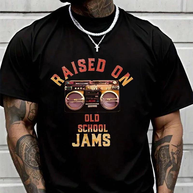 New T-Shirt Motorcycle Raised On Old School Jams Adventure Casual Round Neck Top Tee Printed Tshirt 2026
New T-Shirt Motorcycle Raised On Old School Jams Adventure Casual Round Neck Top Tee Printed Tshirt 2026