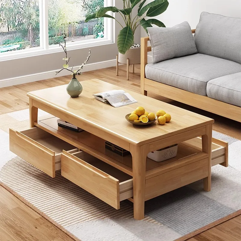 Storage Drawers Coffee Table Wood Modern Luxury Living Room Side Table Standing Moving Dinner Mesa Auxiliar Salon Furniture
Storage Drawers Coffee Table Wood Modern Luxury Living Room Side Table Standing Moving Dinner Mesa Auxiliar Salon Furniture