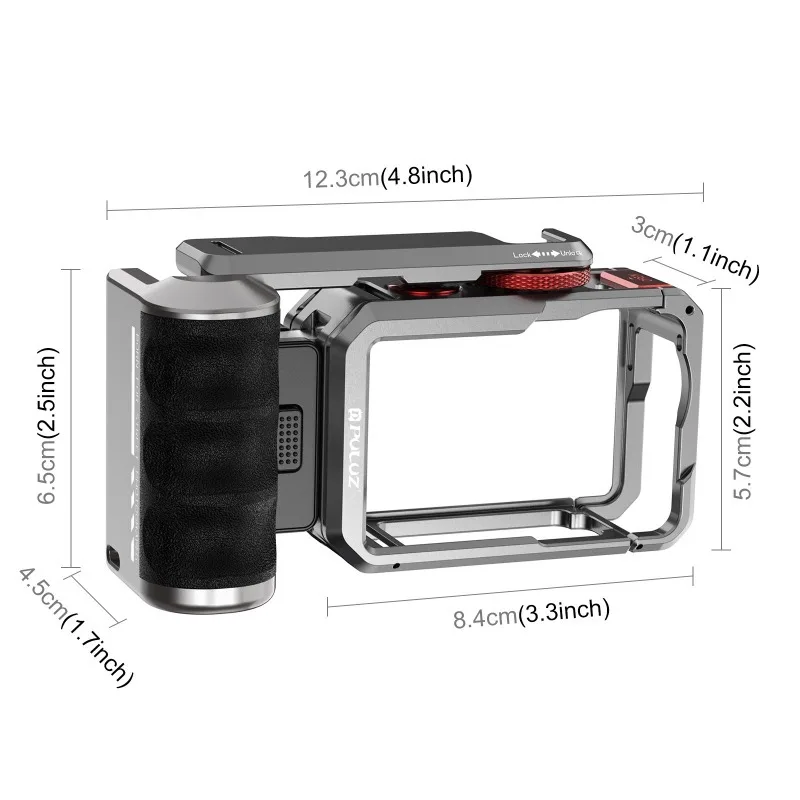 Street-shooting Handle Metal Camera Cage For DJI Osmo Action 6 Camera Expansion Frame Adapter with Handle Grip
Street-shooting Handle Metal Camera Cage For DJI Osmo Action 6 Camera Expansion Frame Adapter with Handle Grip