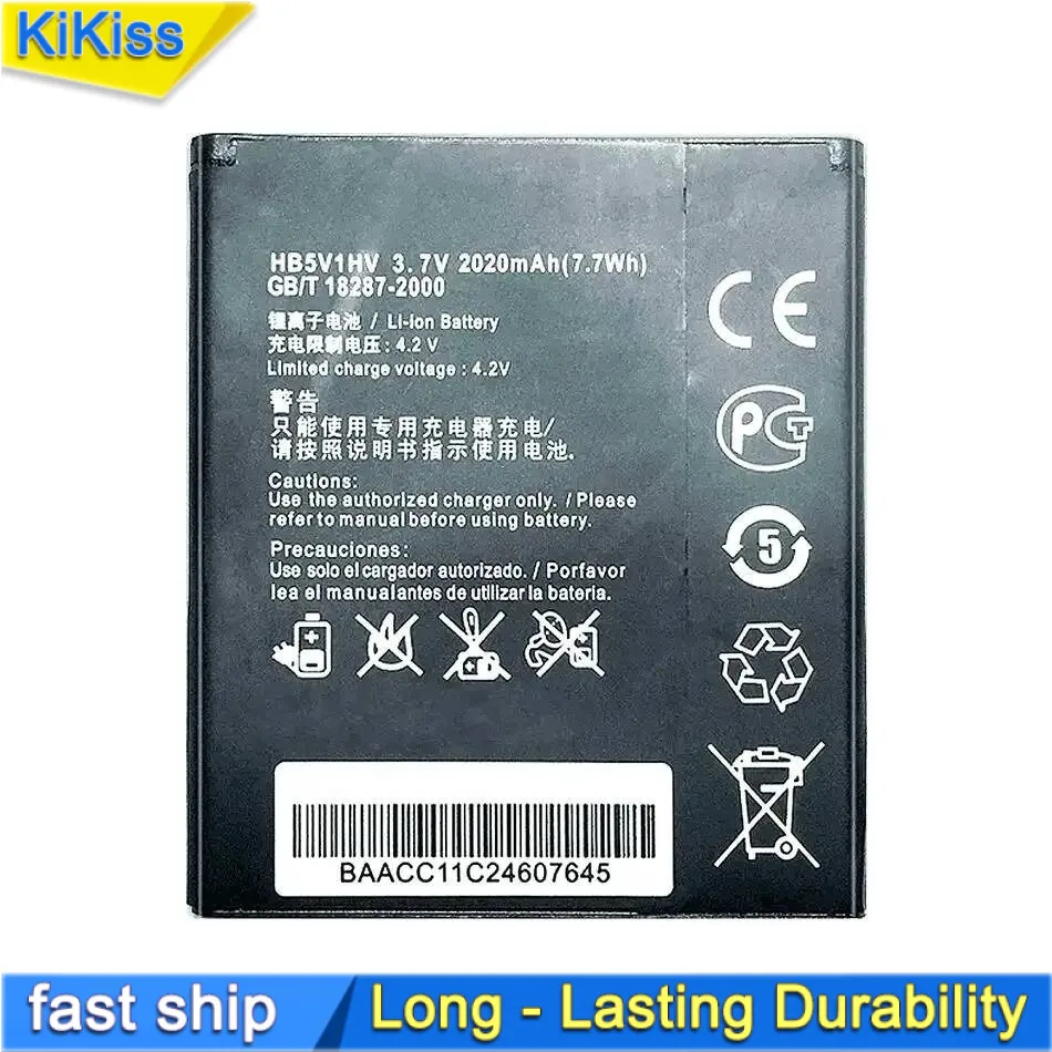 Аккумулятор HB5V1HV HB5V1 2020 мАч для Huawei Honor Bee Y541 Y5C Y300 Y300C Y500 Y511 T8833 U8833 W1-C00 G350
Аккумулятор HB5V1HV HB5V1 2020 мАч для Huawei Honor Bee Y541 Y5C Y300 Y300C Y500 Y511 T8833 U8833 W1-C00 G350