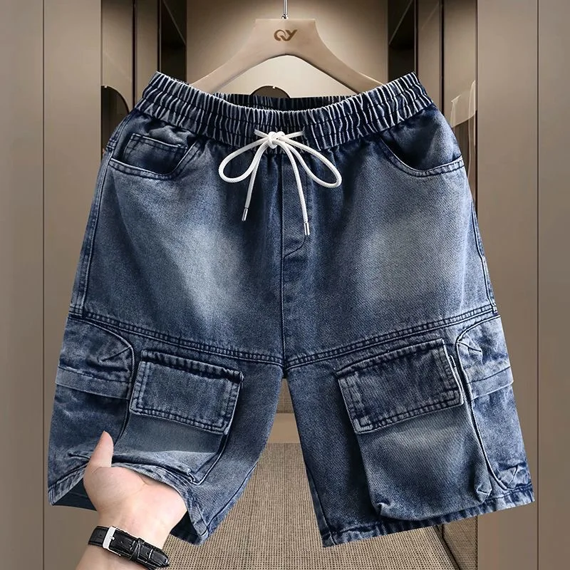 New Summer Fashion Trendy Retro Multi-pocket Cargo Shorts Men's Casual Loose Sports High Quality Plus Size Denim Shorts M-4XL
New Summer Fashion Trendy Retro Multi-pocket Cargo Shorts Men's Casual Loose Sports High Quality Plus Size Denim Shorts M-4XL