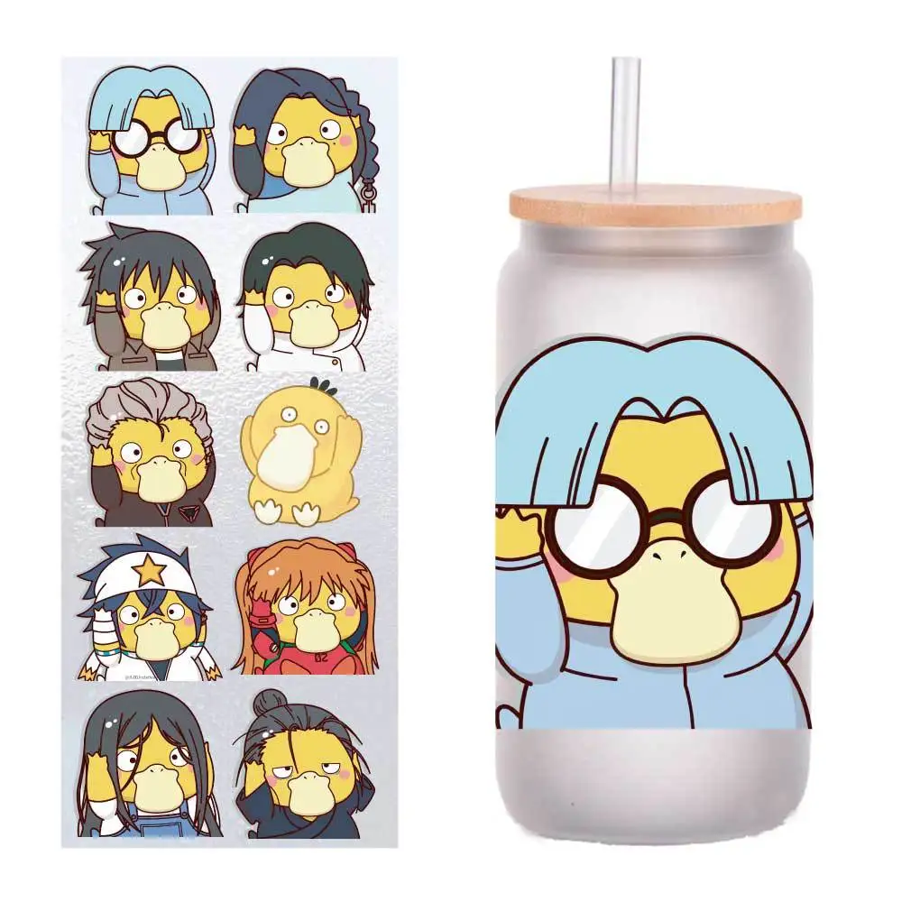 10/Pack Anime protagonist deformation UV transfer sticker Crystal label Cup sticker customized four inches
10/Pack Anime protagonist deformation UV transfer sticker Crystal label Cup sticker customized four inches