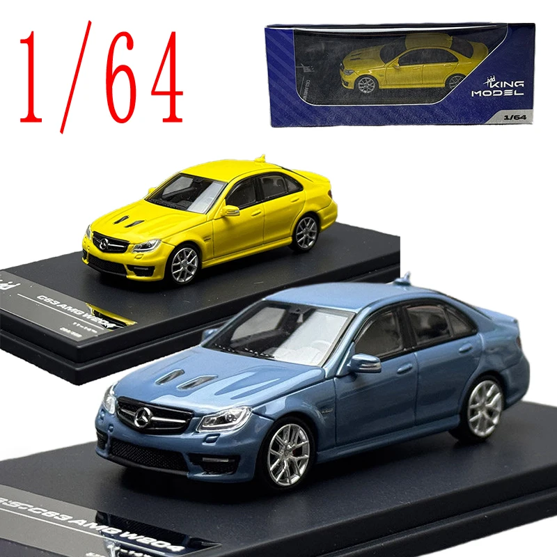 KING Diecast 1/64 Scale Benz Alloy Model Car Benz C63 AMG W240 Play Vehicles Toys for Boys Gift Original Box
KING Diecast 1/64 Scale Benz Alloy Model Car Benz C63 AMG W240 Play Vehicles Toys for Boys Gift Original Box