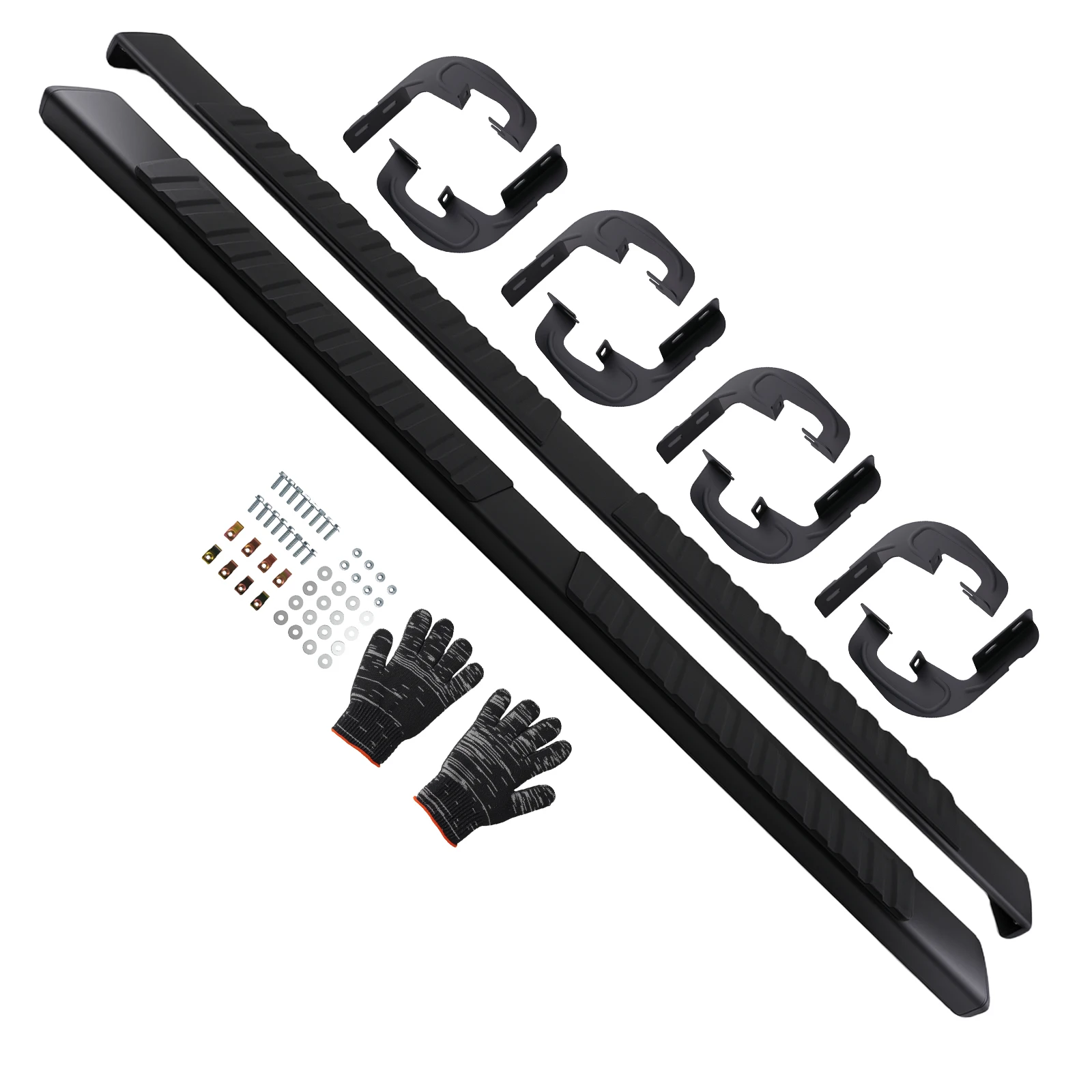 Side Steps Nerf Bars for Chevy Silverado / GMC Sierra 1500 Crew 2007-18 Non-Slip
Side Steps Nerf Bars for Chevy Silverado / GMC Sierra 1500 Crew 2007-18 Non-Slip