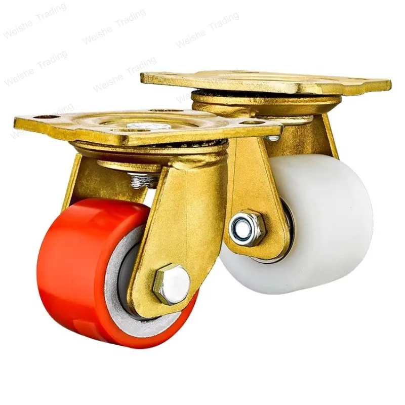 Low center of gravity heavy duty caster universal wheel tall bearing 3 inch iron core polyurethane PU nylon PA mechanical
Low center of gravity heavy duty caster universal wheel tall bearing 3 inch iron core polyurethane PU nylon PA mechanical