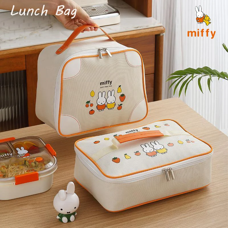 Kawaii Miffy Storage Bag Cartoon Portable Insulated Lunch Handbag Student Office Worker Multi Functional Anime Lunch Storage Bag
Kawaii Miffy Storage Bag Cartoon Portable Insulated Lunch Handbag Student Office Worker Multi Functional Anime Lunch Storage Bag