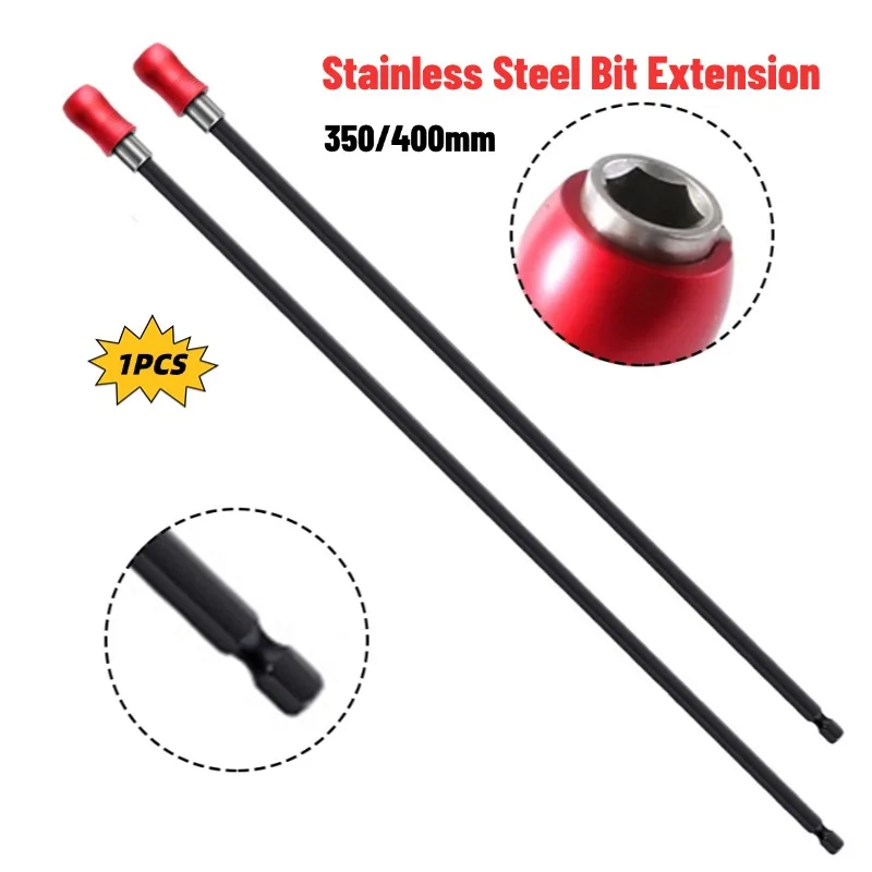 1pc 1/4in Magnetic Bit Holder Screwdriver Drill Bit Holders Quick Release Bit Extension For Drilling For Impact Screwdriver Bits
1pc 1/4in Magnetic Bit Holder Screwdriver Drill Bit Holders Quick Release Bit Extension For Drilling For Impact Screwdriver Bits