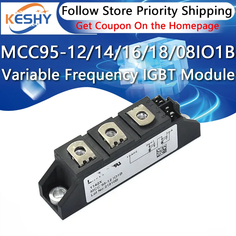 MCC95-12IO1B MCC95-14IO1B MCC95-16IO1B MCC95-18IO1B MCC95-08IO1B New and Original IGBT Module Variable Frequency Driving IC Chip
MCC95-12IO1B MCC95-14IO1B MCC95-16IO1B MCC95-18IO1B MCC95-08IO1B New and Original IGBT Module Variable Frequency Driving IC Chip