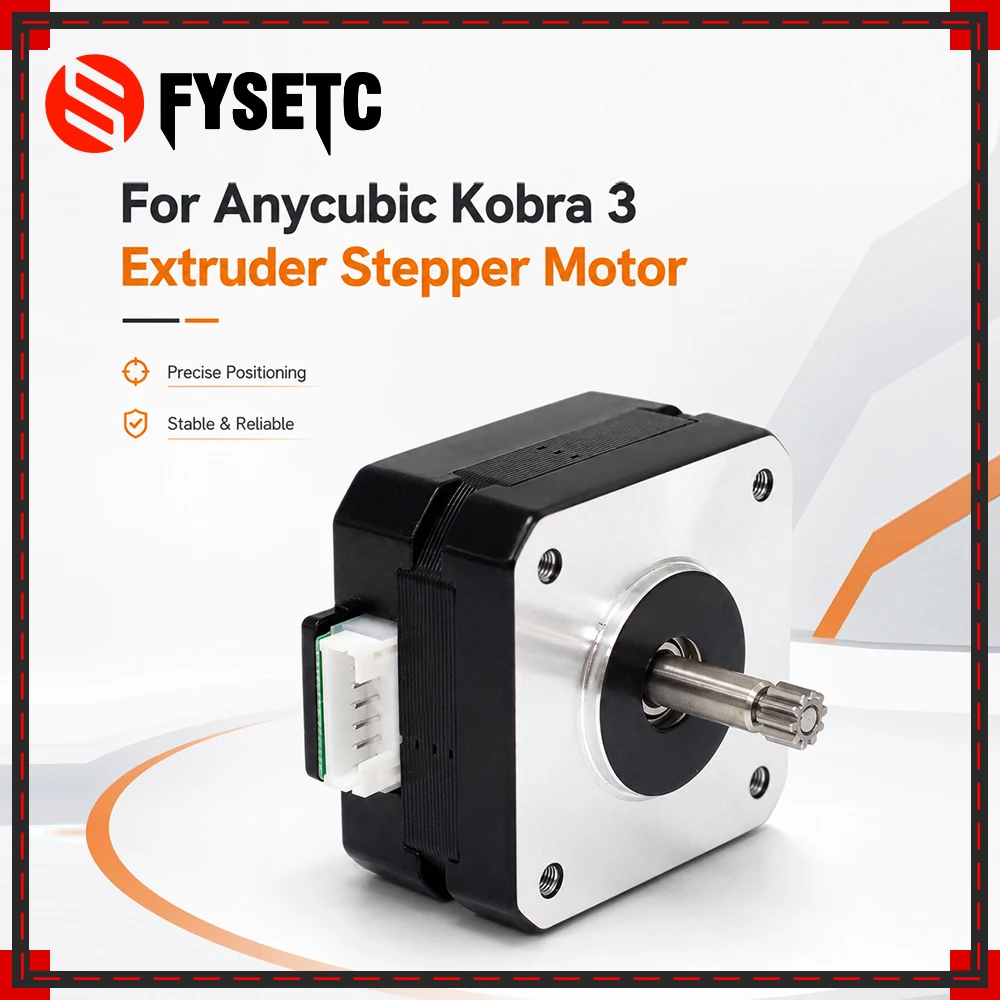 For Anycubic Kobra 3 Extruder Stepper Motor Precise Positioning Stable & Reliable Motor For Kobra 3 Extruder 3D Printer Parts
For Anycubic Kobra 3 Extruder Stepper Motor Precise Positioning Stable & Reliable Motor For Kobra 3 Extruder 3D Printer Parts