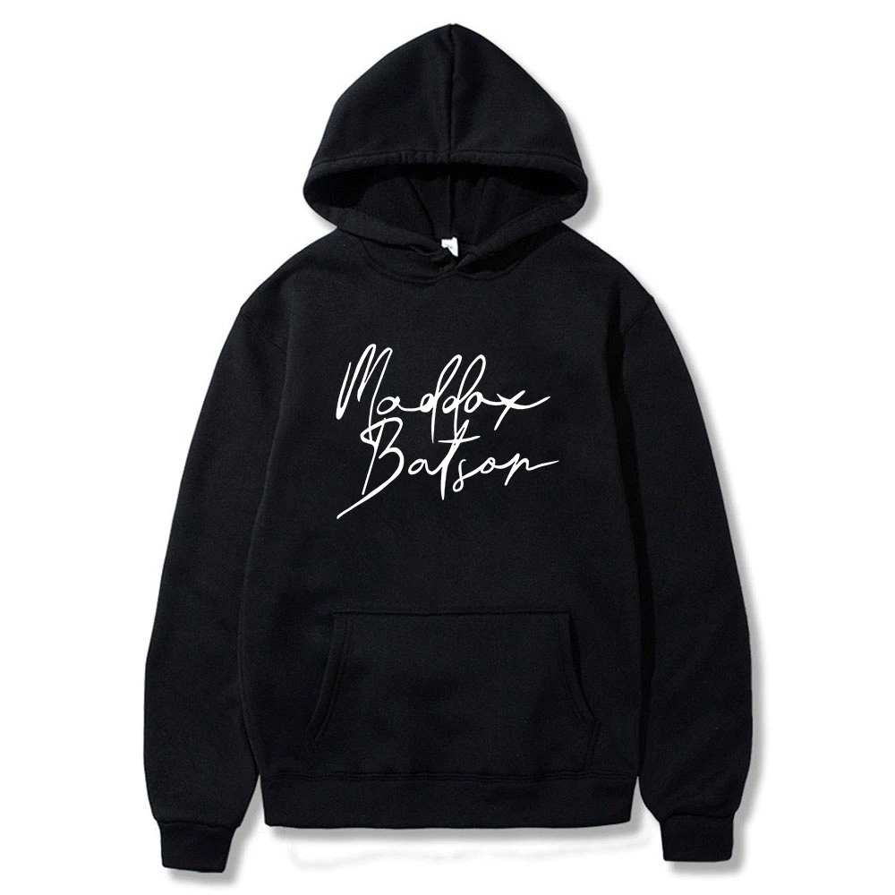 Maddox Batson Signature Hoodie 2025 O-Neck Sweatshirts Hoodies for Men and Women Casual Long Sleeve Pullovers
Maddox Batson Signature Hoodie 2025 O-Neck Sweatshirts Hoodies for Men and Women Casual Long Sleeve Pullovers