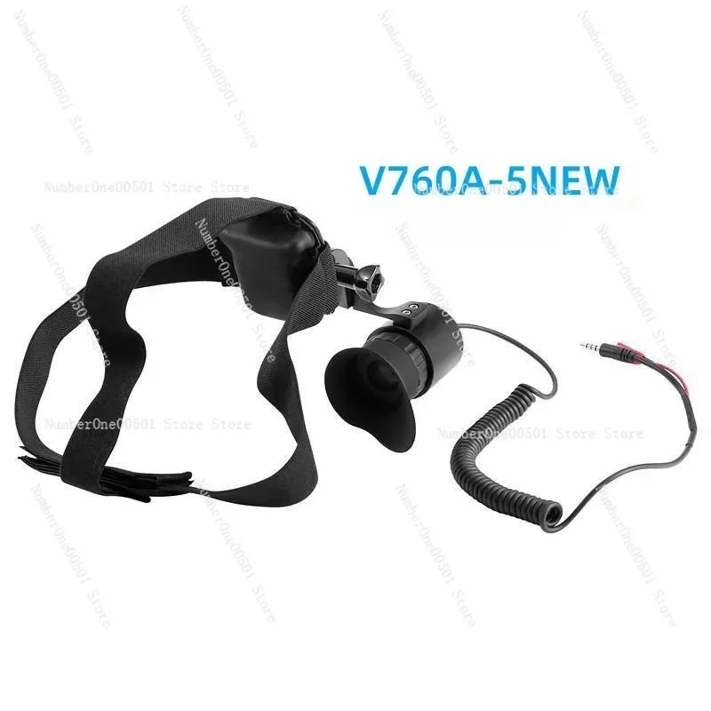 V760A-5NEW FPV-монокулярные видеоочки с виртуальным большим экраном, микро-дисплеем, внешним аккумулятором 5В и входом для AV-сигнала
V760A-5NEW FPV-монокулярные видеоочки с виртуальным большим экраном, микро-дисплеем, внешним аккумулятором 5В и входом для AV-сигнала