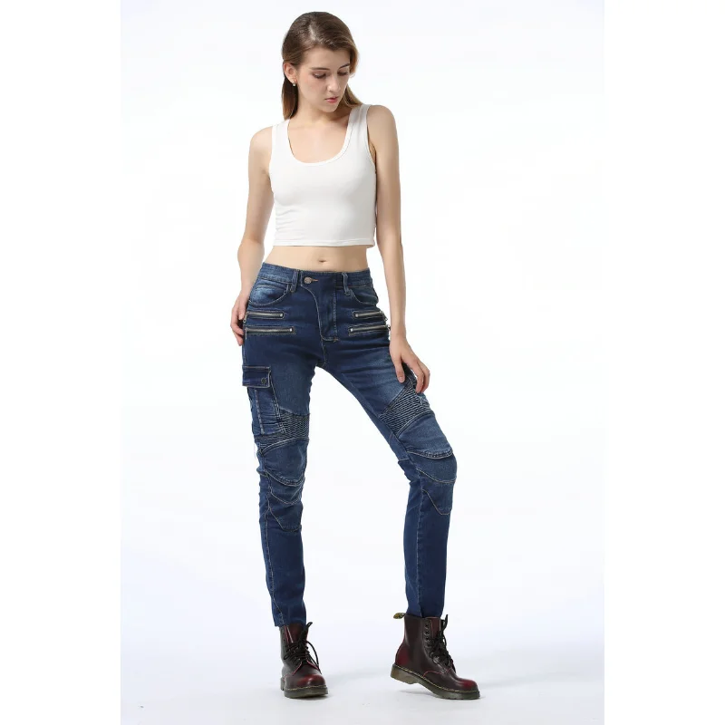 2026 Fashion Women's Motorcycle Riding Jeans All-Season Anti-Fall Protective Off-Road Motorbike Pants
2026 Fashion Women's Motorcycle Riding Jeans All-Season Anti-Fall Protective Off-Road Motorbike Pants