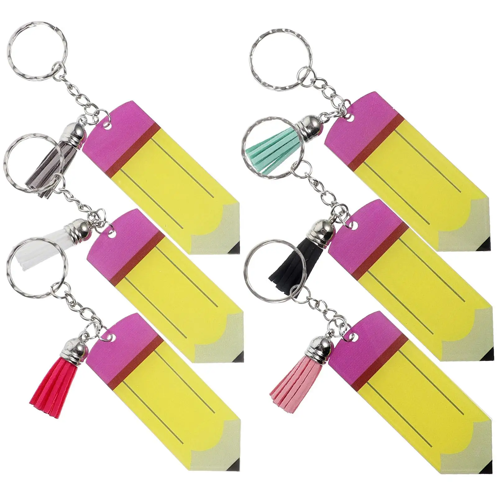 6 Pcs for Teachers Acrylic Mini Pencil Keychain Bag Ornaments Pen Keychain Key Pencil Keychains For Teachers Rings Gifts
6 Pcs for Teachers Acrylic Mini Pencil Keychain Bag Ornaments Pen Keychain Key Pencil Keychains For Teachers Rings Gifts